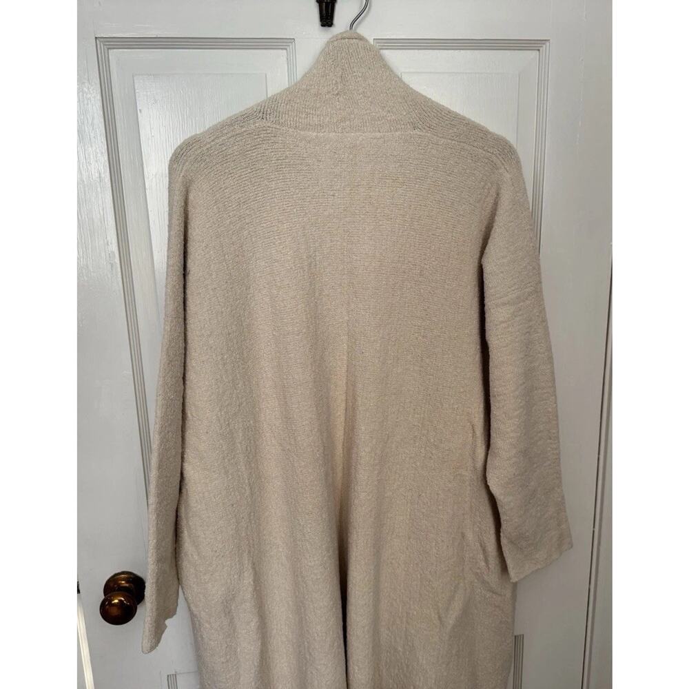 NWT Lauren Manoogian Uzbek Pima Cotton Blend Cardigan Cream - 2 - Picture 11 of 14
